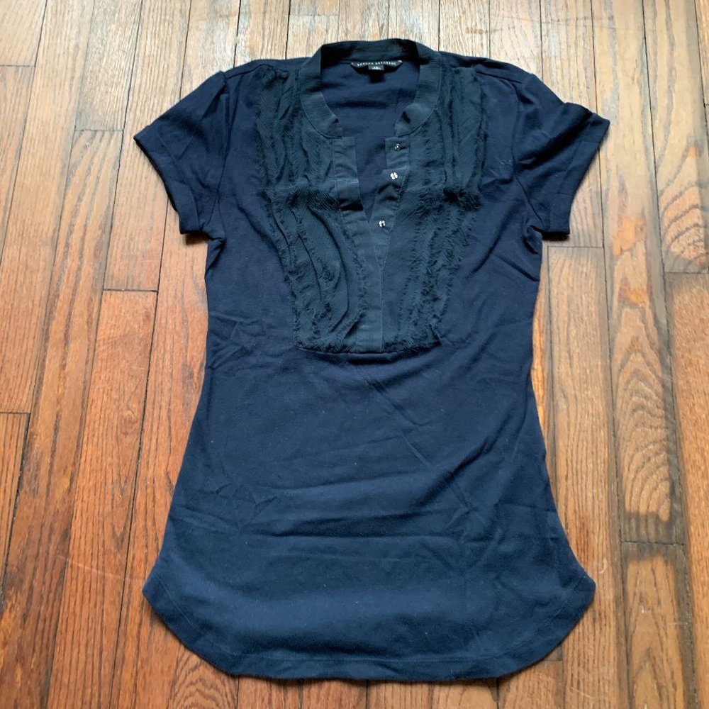 BANANA REPUBLIC Blouse | Navy Blue | Size XS